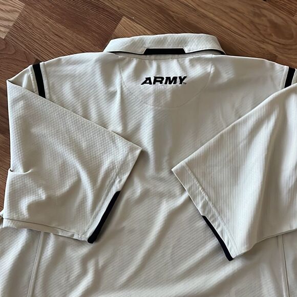 Nike authentic team issue Army Black Knights Football Golf polo shirt L men’s - Picture 3 of 3